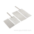 Titanium anode mesh for chlor-alkali electrolysis